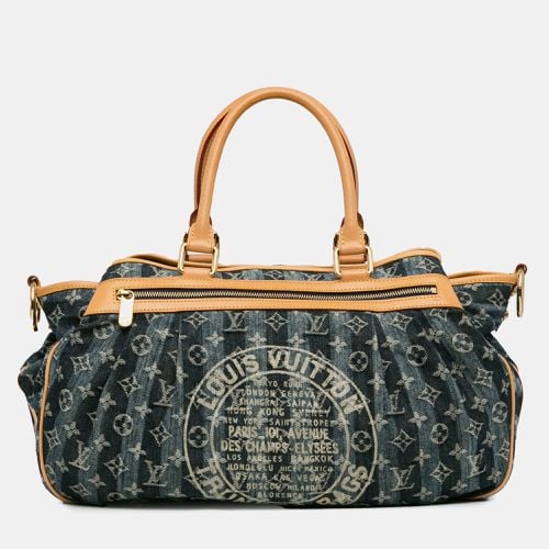 Louis Vuitton Monogram Denim Porte Epaule Raye Cabas GM Bag - Louis Vuitton - Modalova