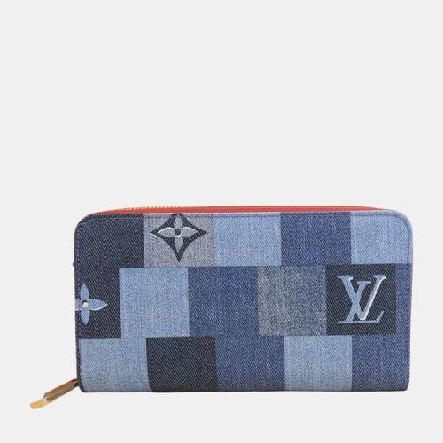 Louis Vuitton Blue Canvas Monogram Zippy Wallet - Louis Vuitton - Modalova