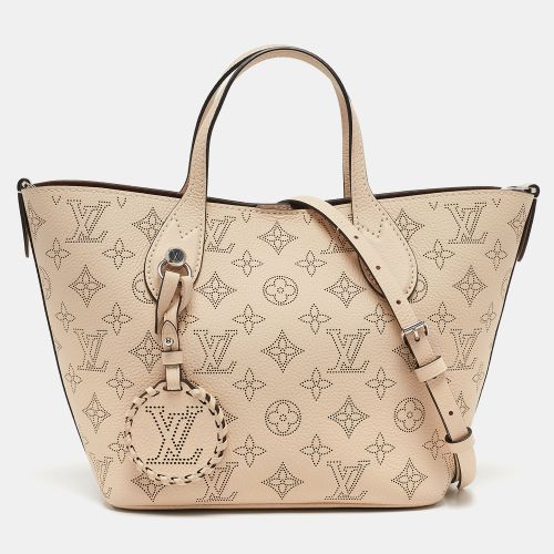 Creme Monogram Mahina Leather Blossom PM Bag - Louis Vuitton - Modalova