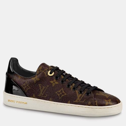 Louis Vuitton Brown Monogram Coated Canvas Frontrow Sneaker EU 39 - Louis Vuitton - Modalova