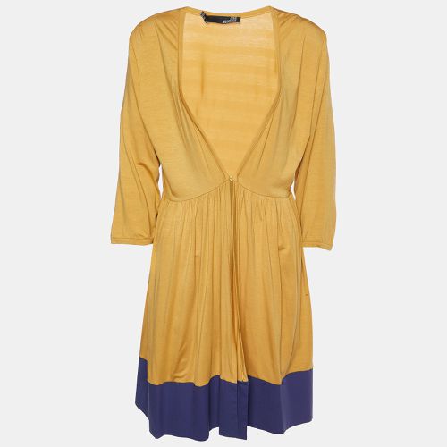 Love Moschino Yellow Knit Hook Front Shrug L - Love Moschino - Modalova