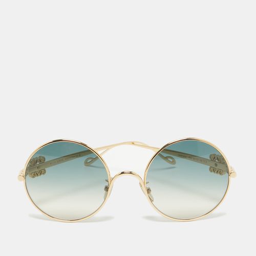 Loewe Green Gradient LW40107U Round Sunglasses - Loewe - Modalova