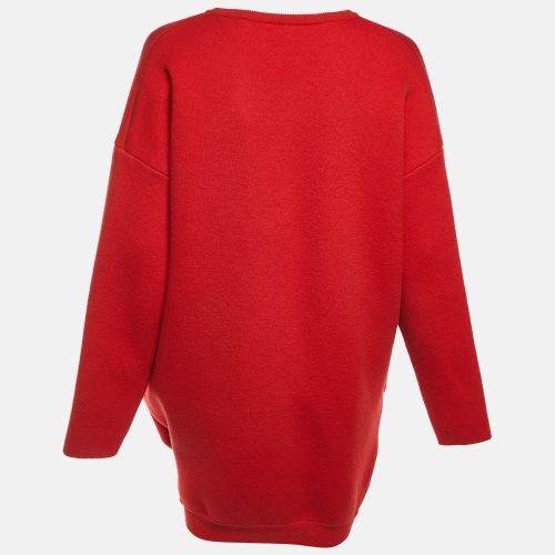 Wool Blend Draped Mini Dress M - Loewe - Modalova