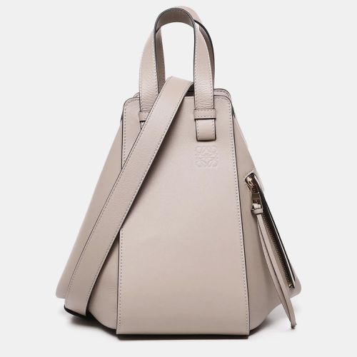 Loewe Beige Leather Hammock Top Handle Bag - Loewe - Modalova