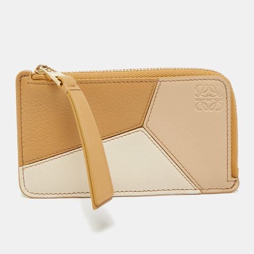 Leather Puzzle Coin Card Holder - Loewe - Modalova