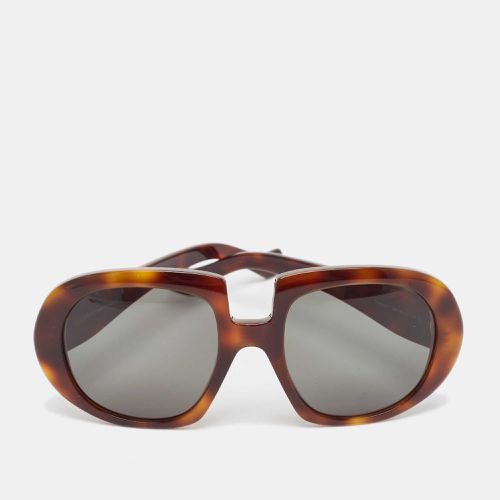 Loewe Brown Tortoise LW400311 Half Moon Oversized Sunglasses - Loewe - Modalova