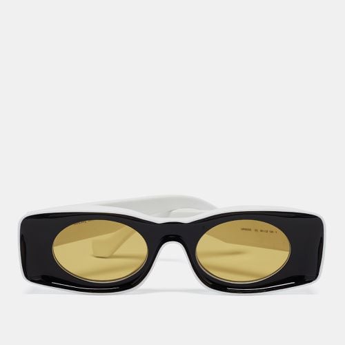 Loewe Black/White LW400331 Paula's Ibiza Oval Sunglasses - Loewe - Modalova