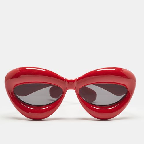 Loewe Red LW400971 Inflated Cat Eye Sunglasses - Loewe - Modalova