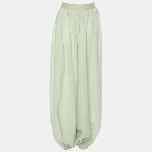 Loewe Green Cotton Harem Trousers M - Loewe - Modalova