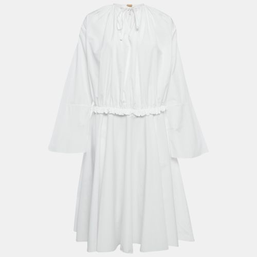 Cotton Gathered Tunic Dress S - Loewe - Modalova