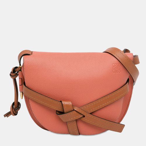 Bicolour Leather Small Gate Crossbody Bag - Loewe - Modalova