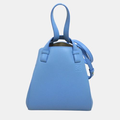 Loewe Blue Light Leather Hammock Nugget Shoulder Bag - Loewe - Modalova