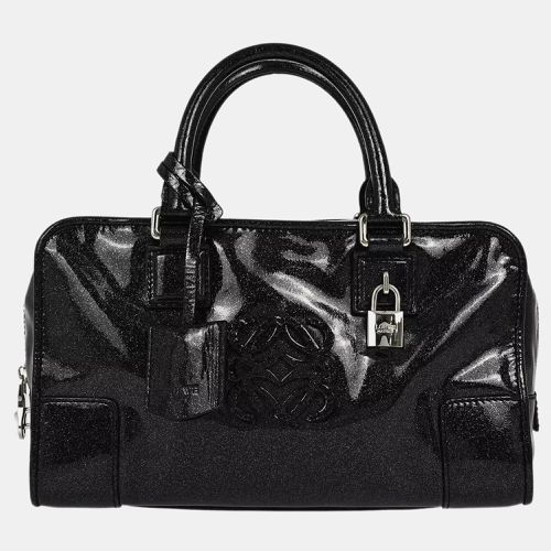 Loewe Black Patent leather Amazona 28 Handbag - Loewe - Modalova