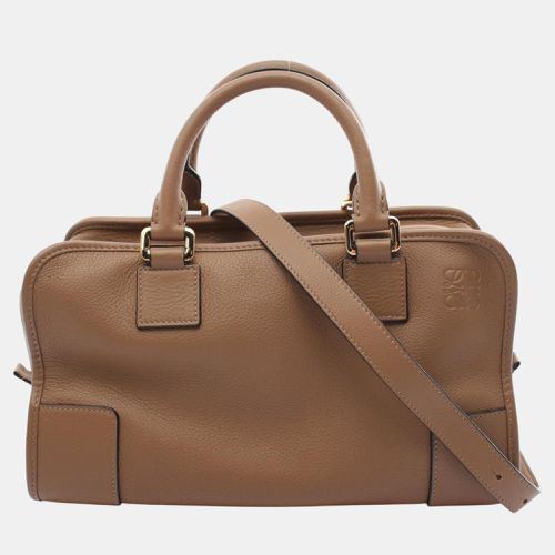 Loewe Brown Leather Amazona 28 Handbag - Loewe - Modalova