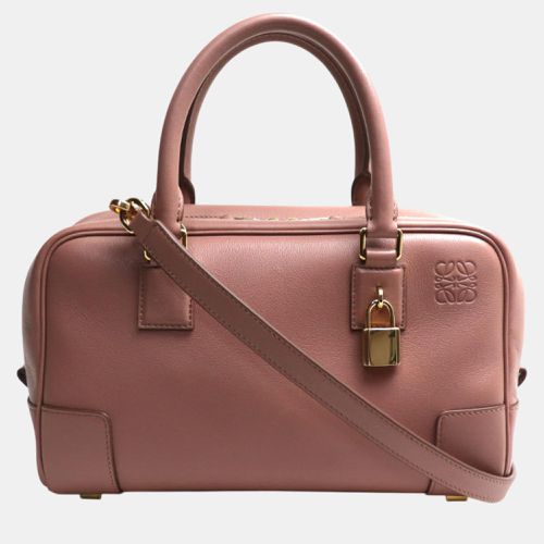 Loewe Pink Beige Anagram Amazona 23 Shoulder Bag - Loewe - Modalova