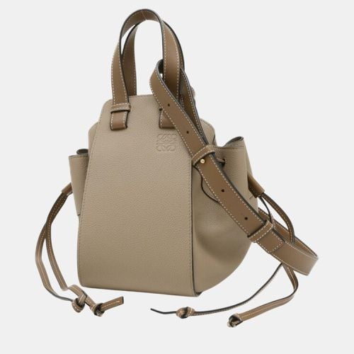 Loewe Calfskin Sand Beige Hammock Drawstring Small Shoulder Bag - Loewe - Modalova