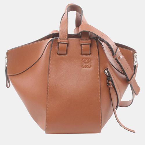 Loewe Brown Leather Hammock Small Handbag - Loewe - Modalova