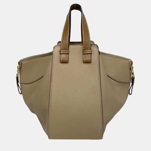 Loewe Beige Hammock Small Leather Shoulder Bag - Loewe - Modalova