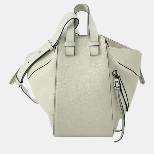 Loewe Light Green Hammock Small Calf Leather Shoulder Bag - Loewe - Modalova