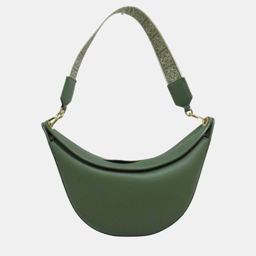 Loewe Green Lambskin Luna Shoulder Bag - Loewe - Modalova