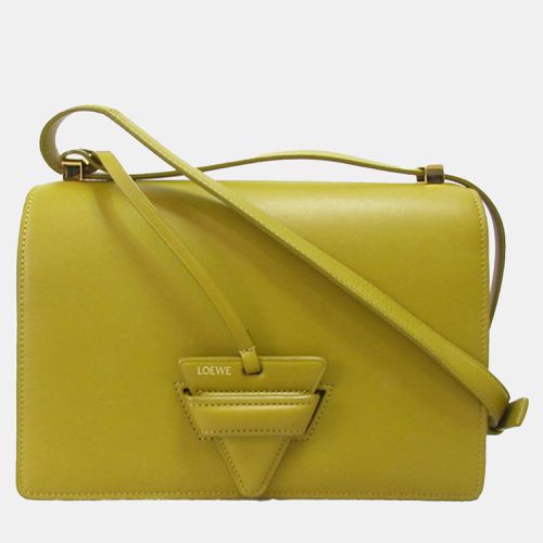 Loewe Green Leather Loewe Small Leather Barcelona Crossbody - Loewe - Modalova