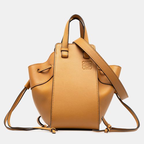 Loewe Brown Leather Loewe Mini Hammock Bag - Loewe - Modalova