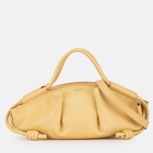 Loewe Beige Leather Small Leather Paseo Satchel - Loewe - Modalova