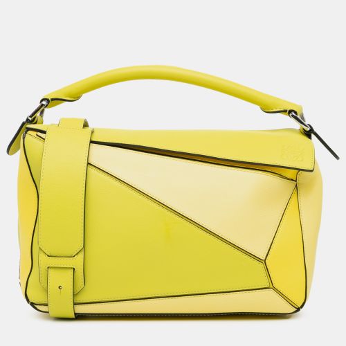 Loewe Yellow Medium Puzzle Bag - Loewe - Modalova