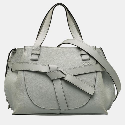 Loewe Grey Mini Gate Top Handle Satchel - Loewe - Modalova