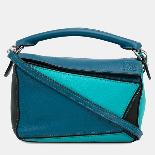 Loewe Mini Tricolor Puzzle Satchel Bag - Loewe - Modalova