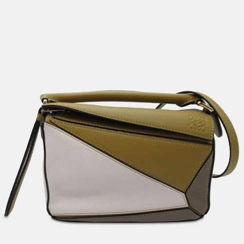 Loewe Mini Tricolor Puzzle Satchel - Loewe - Modalova