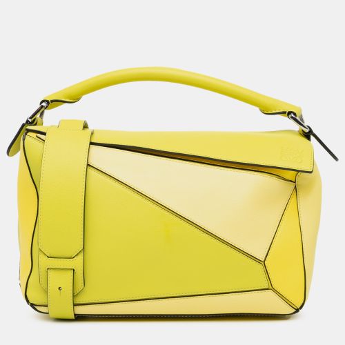 Loewe Yellow Medium Puzzle Bag - Loewe - Modalova