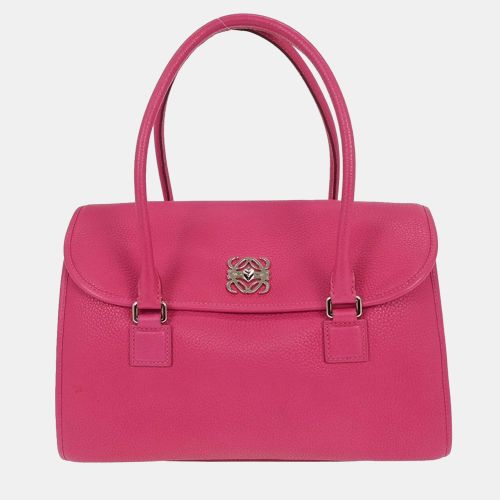 Loewe Pink Leather Handbag - Loewe - Modalova
