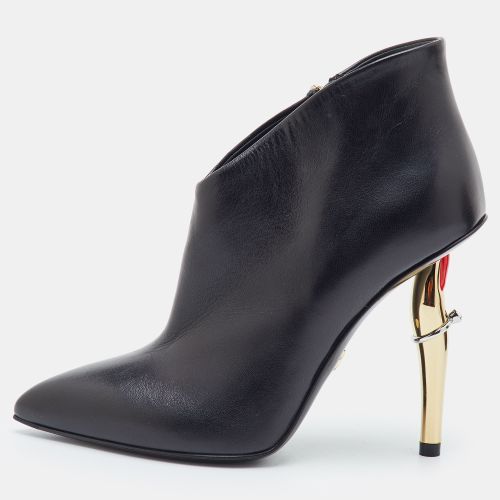 Size 36 Leather Pointed Toe Ankle Length Boots - Loriblu - Modalova
