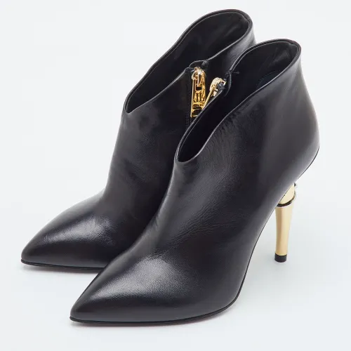 Size 36 Leather Pointed Toe Ankle Length Boots - Loriblu - Modalova