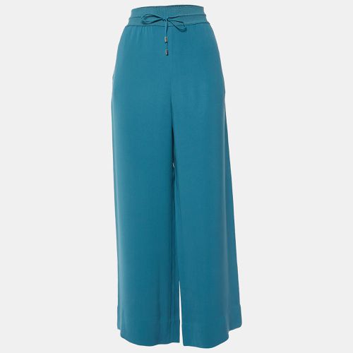 Loro Piana Blue Silk Crepe Joggers M - Loro Piana - Modalova