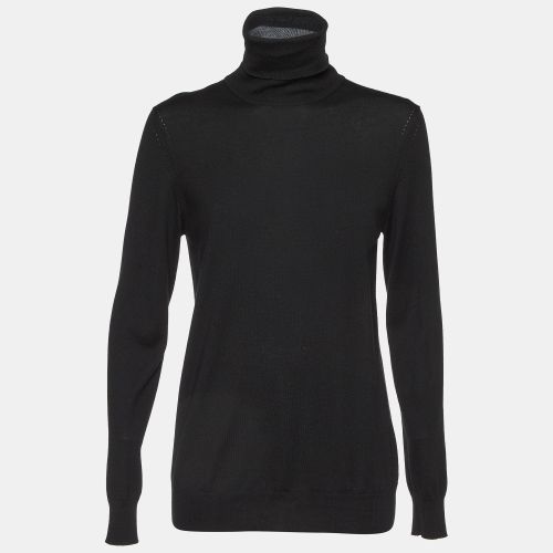 Loro Piana Black Cashmere Turtle Neck Sweater L - Loro Piana - Modalova