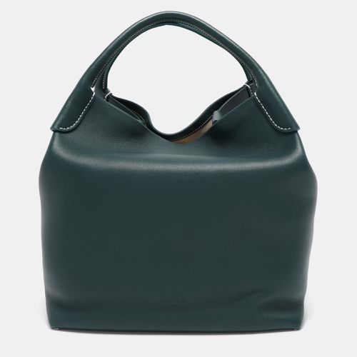 Leather Large Bale Shoulder Bag - Loro Piana - Modalova