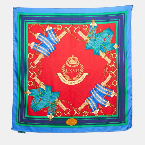 Lauren Ralph Lauren Multicolor Printed Silk Scarf - Lauren Ralph Lauren - Modalova