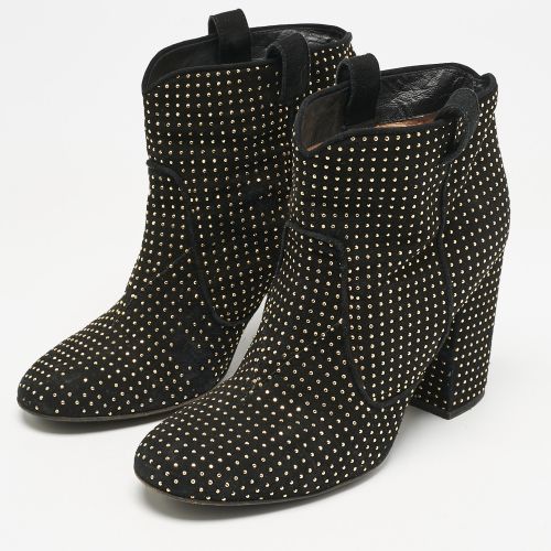 Suede Pete Studded Ankle Boots Size 39 - Laurence Dacade - Modalova