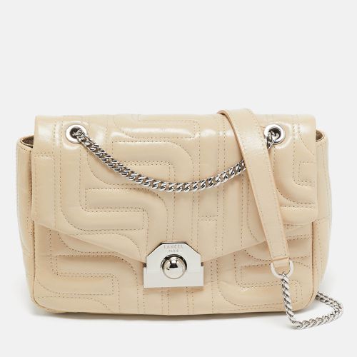 Lancel Beige Quilted Leather Midi Minuit De Lancel M Bag - Lancel - Modalova