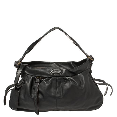 Leather Front Pocket Hobo - Lancel - Modalova