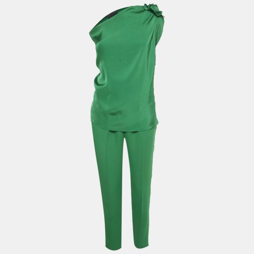 Lanvin Green Crepe Top & Pants Set S - Lanvin - Modalova