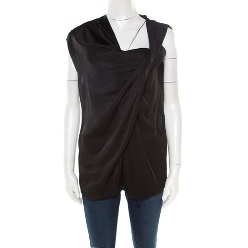 Draped Sleeveless Top M - Lanvin - Modalova