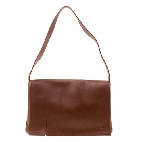 Lanvin Brown Leather Shoulder Bag - Lanvin - Modalova