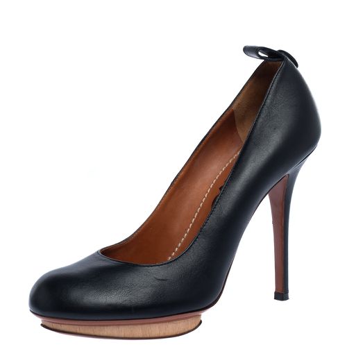 Lanvin Black Leather ETE 2010 Platform Pumps Size 37.5 - Lanvin - Modalova