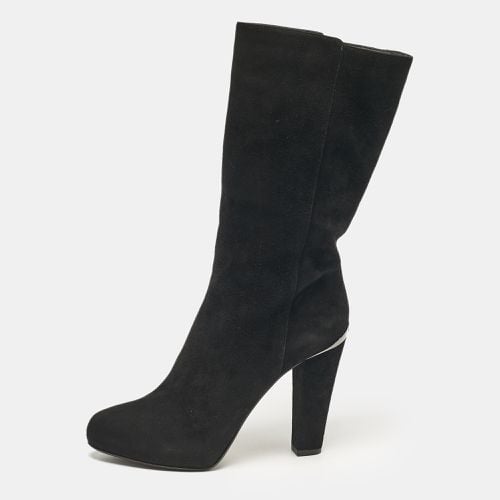 Le Silla Black Suede Calf Length Boots Size 41 - Le Silla - Modalova