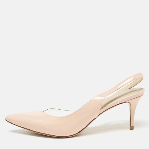 Le Silla Pink Patent Leather and PVC Slingback Pumps Size 39 - Le Silla - Modalova