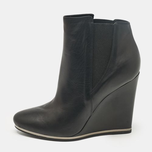 Le Silla Black Leather Ankle Length Boots Size 40 - Le Silla - Modalova