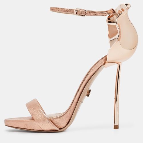 Le Silla Metallic Leather Ankle Strap Sandals Size 37 - Le Silla - Modalova